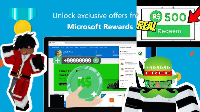 How to Get FREE Robux/Microsoft Points FAST (Roblox Microsoft Rewards) 