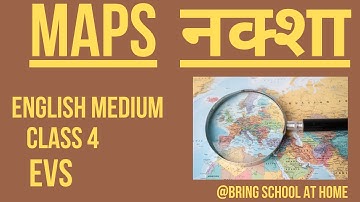 Maps class 4 Evs English medium