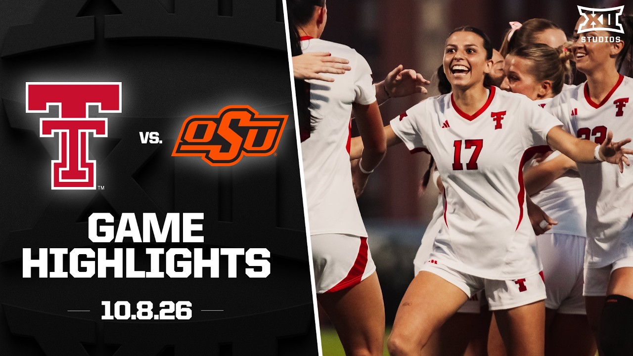 Texas Tech vs. Oklahoma State Highlights (10.8.26)