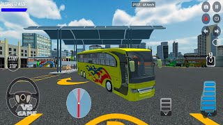 Public Coach Bus Simulator 3D Gameplay screenshot 3