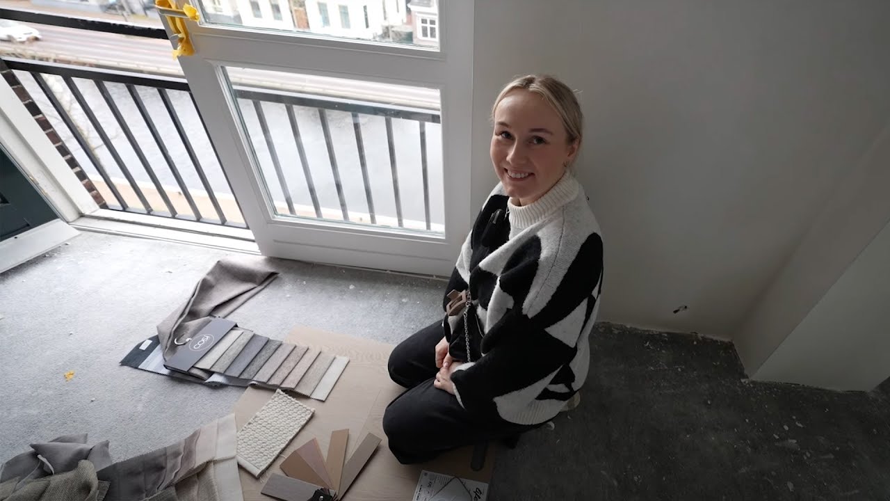 KLEUREN UITZOEKEN VOOR HET NIEUWE APPARTEMENT! 