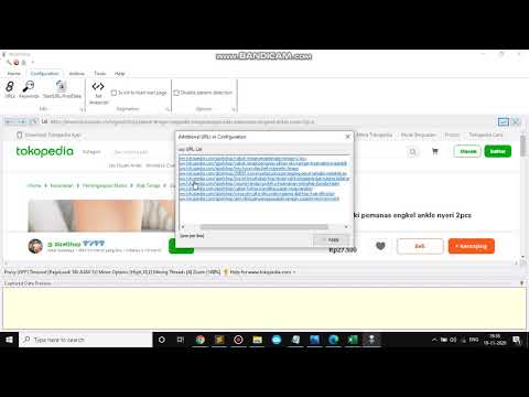 How to obtain Details page data from Tokopedia URLs using Webharvy