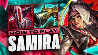 Samira in Season 14 - Samira ADC Gameplay Guide | Best Samira Build \& Runes Season 14