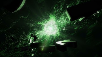 Particles Energy Logo 3D explosion Bullet-time - After Effects Template