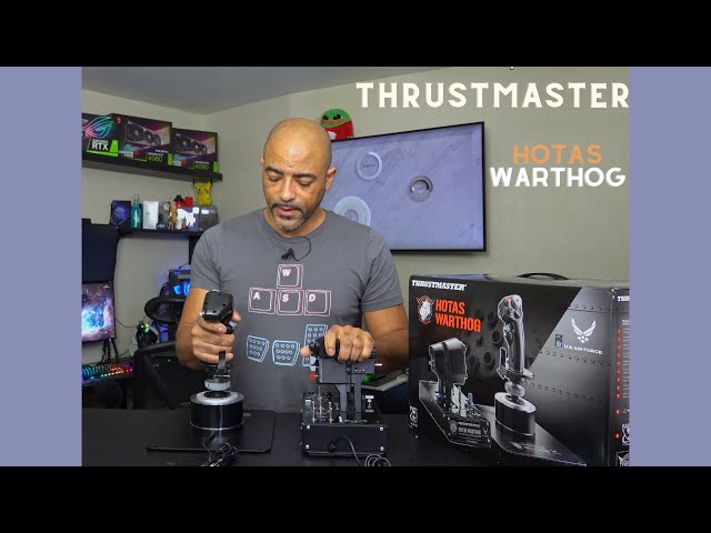 Thrustmaster HOTAS Warthog Unboxing & First Impression 