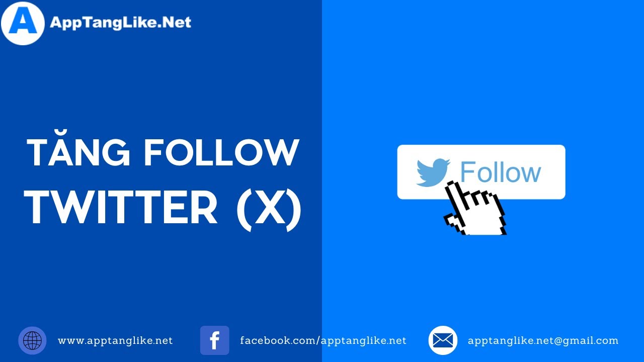 Tăng Follow Twitter - Buff Follow X Nhanh Không Tụt Tại AppTangLike.Net
