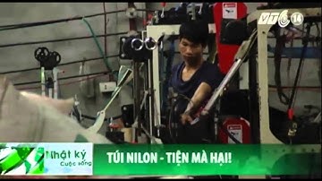 VTC14_Kinh hoàng công nghệ tái chế túi nilon