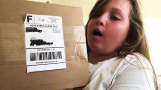 Cheer Bow Open Box Reveal from Cherry Blossoms Bows on Etsy
