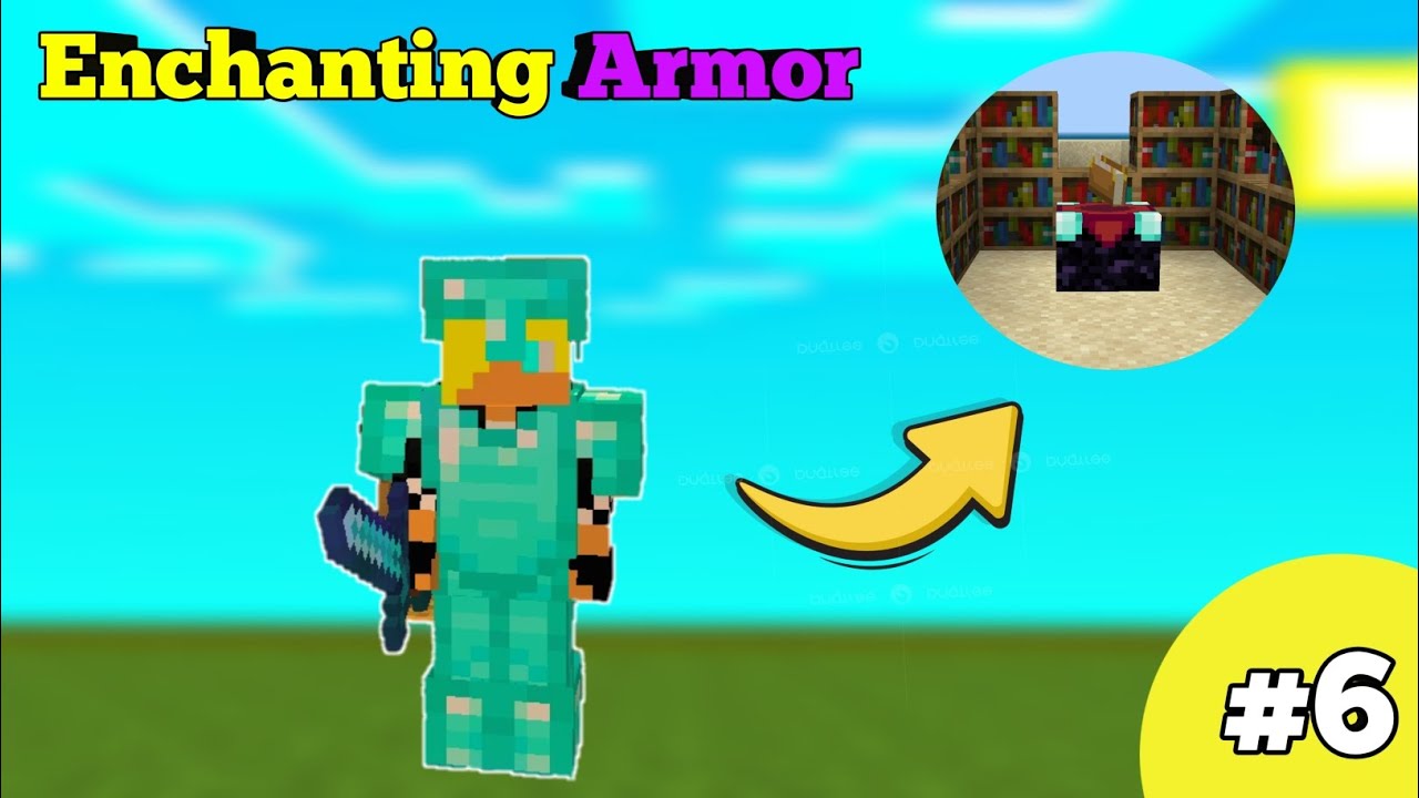 I Encharge Armour In Minecraft World | Minecraft Gameplay #6 - YouTube