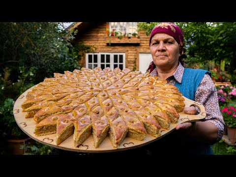 Geleneksel Azeri Fındıklı Baklava