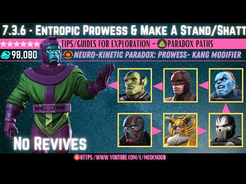 MCOC: Act 7.3.6 – Paradox, Entropic Prowess, Quantum Control – Kang – Neuro Kinetic Paradox: Prowess