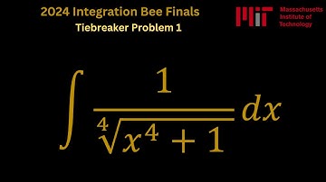 MIT 2024 Integration BEE Finals, Tiebreaker 1