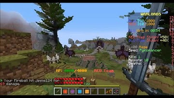 minecraft mini-game: warlock w/ victory_summery and super_chilli