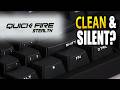 The Cleanest Keyboard Ever Made? Cooler Master QuickFire Stealth