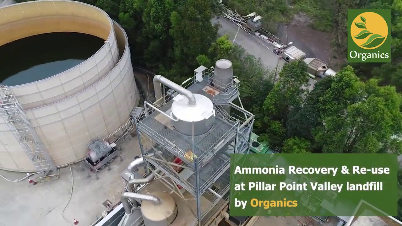 Thermal Ammonia Stripping system at Pillar Point Valley site in Hong