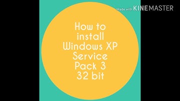 How to install Windows XP Service Pack 3 .Step wise procedure