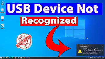 Hoe u het probleem met een niet-herkend USB-apparaat in Windows 10 kunt oplossen [bijgewerkt].