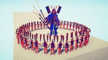 100x CLUBMASTER RING vs EVERY UNIT - Totally Accurate Battle Simulator TABS