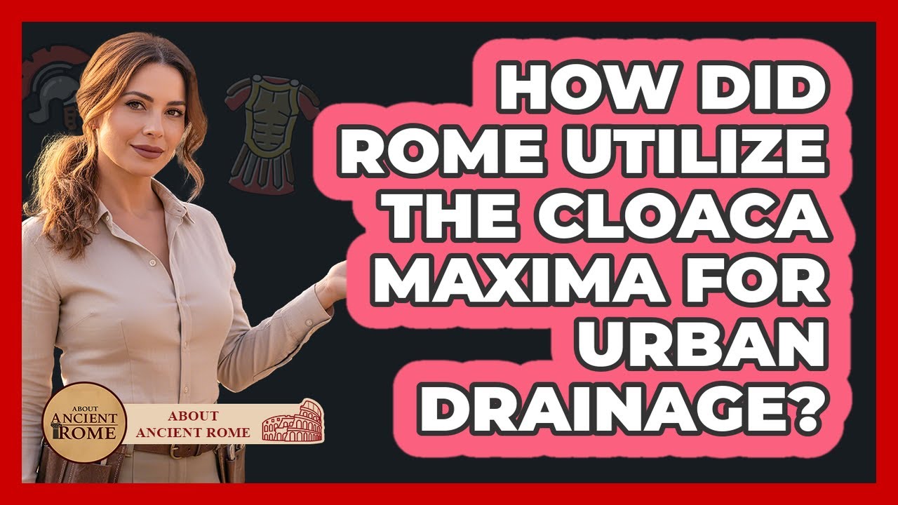 How Did Rome Utilize the Cloaca Maxima for Urban Drainage?