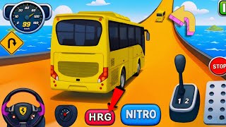 🚀 INSANE Android Bus Stunt Racing on MEGA Ramp Gameplay 🔥💯 screenshot 4