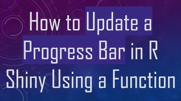 How to Update a Progress Bar in R Shiny Using a Function