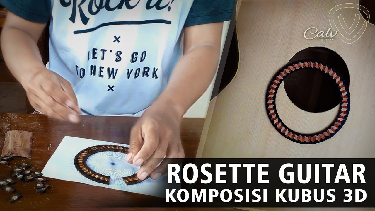 Rosette Guitar Wood Inlay YouTube