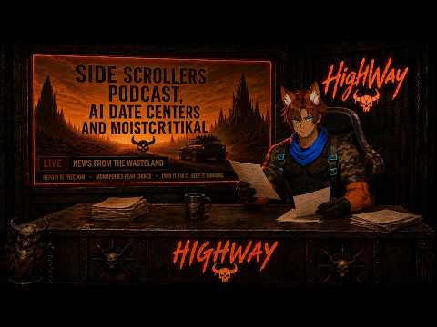 Side Scrollers AI and Moistcr1tika a BadLands New #podcast
