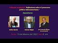 Coloquio académico entre Atilio Borón, José Antonio Ñique de la Puente y Héctor Béjar-2022.