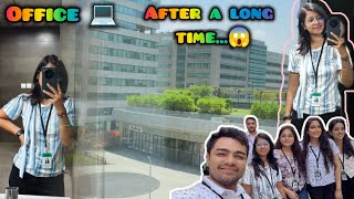 Office 💻 | After a long time 😱| Office masti😅#viral #trending #corporate #office #vlog @sakshi10k