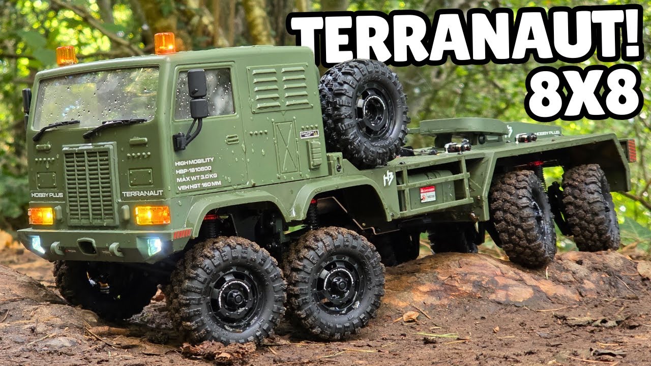 ЛУЧШИЙ радиоуправляемый мини-гусеничный аппарат 2025 года! - НОВЫЙ Hobbyplus CR18P Terranaut 8x8!