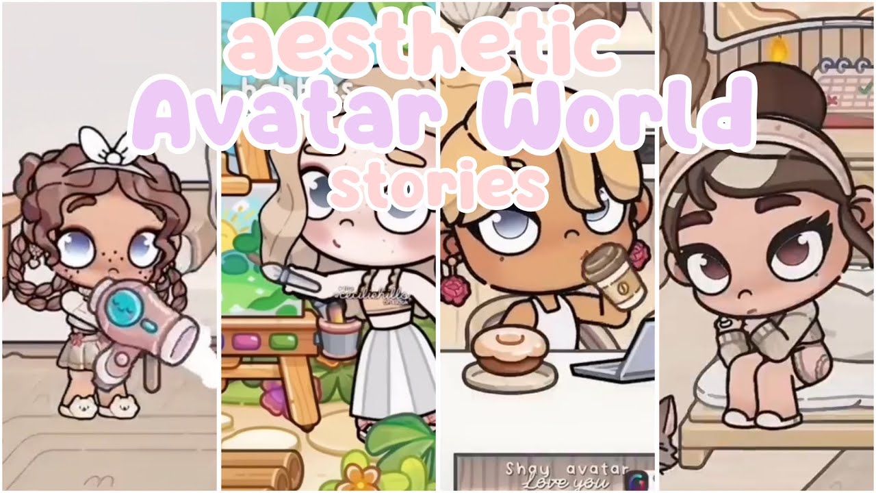 Avatar World Routine π45 minutes of Aesthetic Avatar World - routines, roleplay, cooking ...