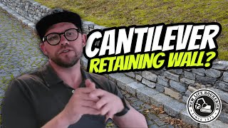 What Is a Cantilever Retaining Wall? | Landscaping and Rockery Construction Services