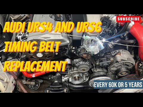 1994 Audi S4 Timing Belt Service Step-By-Step (mostly)