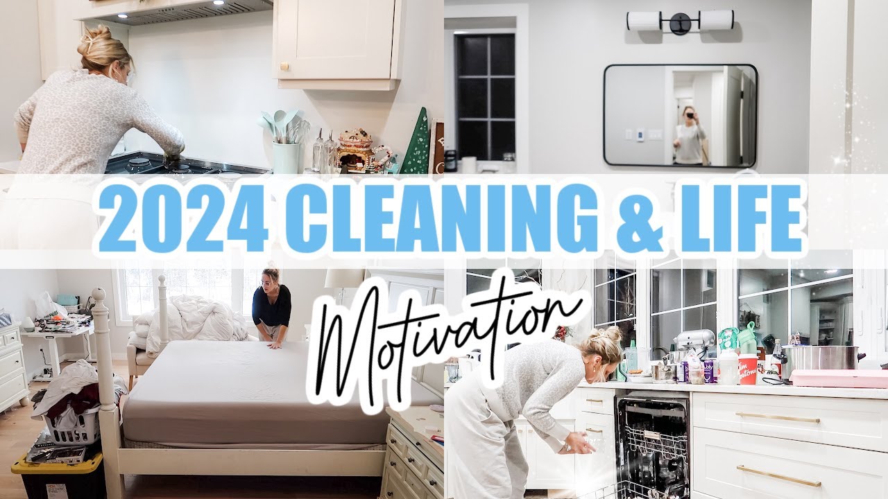 2024 CLEANING & LIFE MOTIVATION | CLEAN WITH ME | Amanda's Daily Home ...
