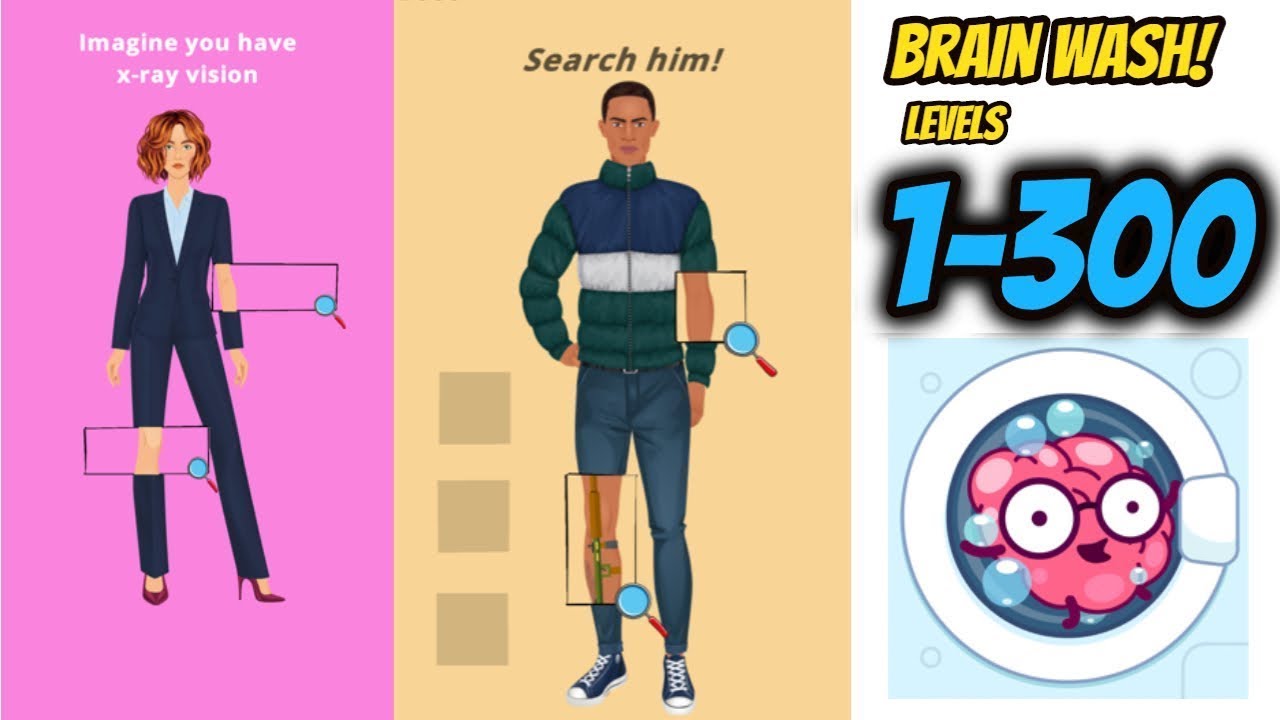 Brain Wash Levels 1 - 300 Gameplay Walkthrough | By Say Games | (IOS - Android)