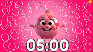5 Minute Timer Bomb Sweet Candy Countdown
