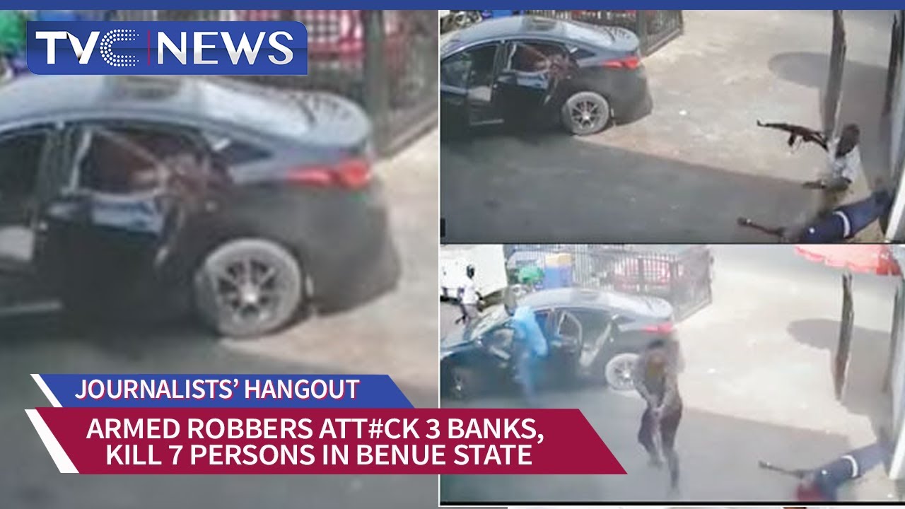 Armed Robbers Att#ck 3 Banks, K#ll 7 Persons in Benue State