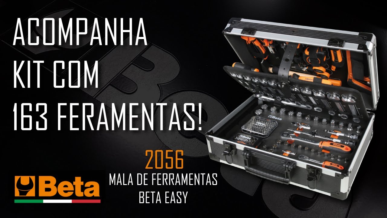 MALA FERRAMENTAS 2056E 1/4-1/2 163Pcs