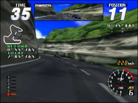 Rave Racer Namco System 22 - YouTube
