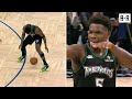 Anthony Edwards Loses Ball, But Still Makes Dagger 3 vs. Celtics