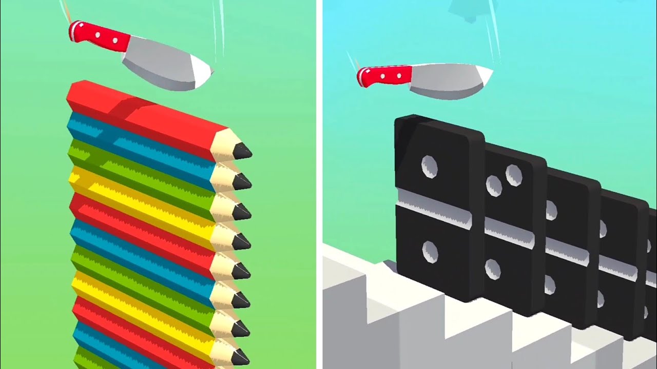 Slice It All Game! Satisfying and Relaxing ASMR Slicing Video NEW UPDATE