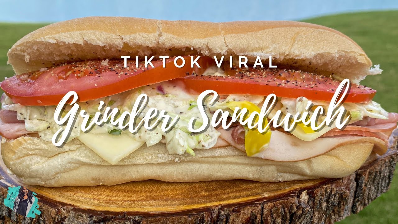 VIRAL TIKTOK GRINDER SALAD SANDWICH | EASY RECIPE