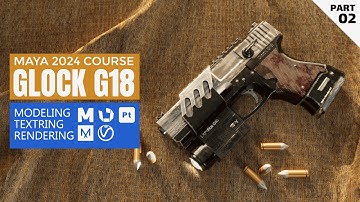 Master 3D Gun Modeling: A Complete Tutorial : Part 02