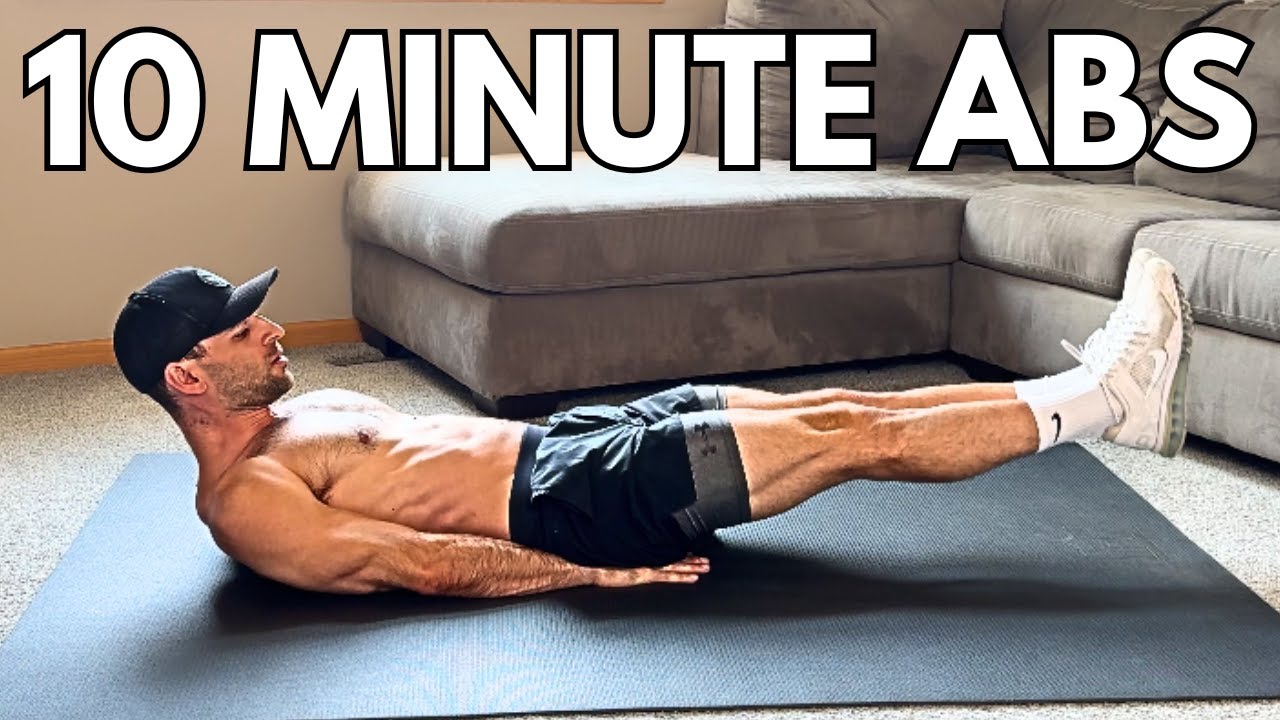 10 Min Killer Abs + Core Workout | No Equipment, Home Workout - YouTube