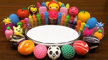 Mixing Random Things into FLUFFY Slime #8 !!! Slime Smoothie ! Relaxing Satisfying Slime Videos