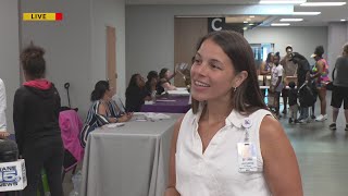Bowen Health's 4th annual backpack giveaway