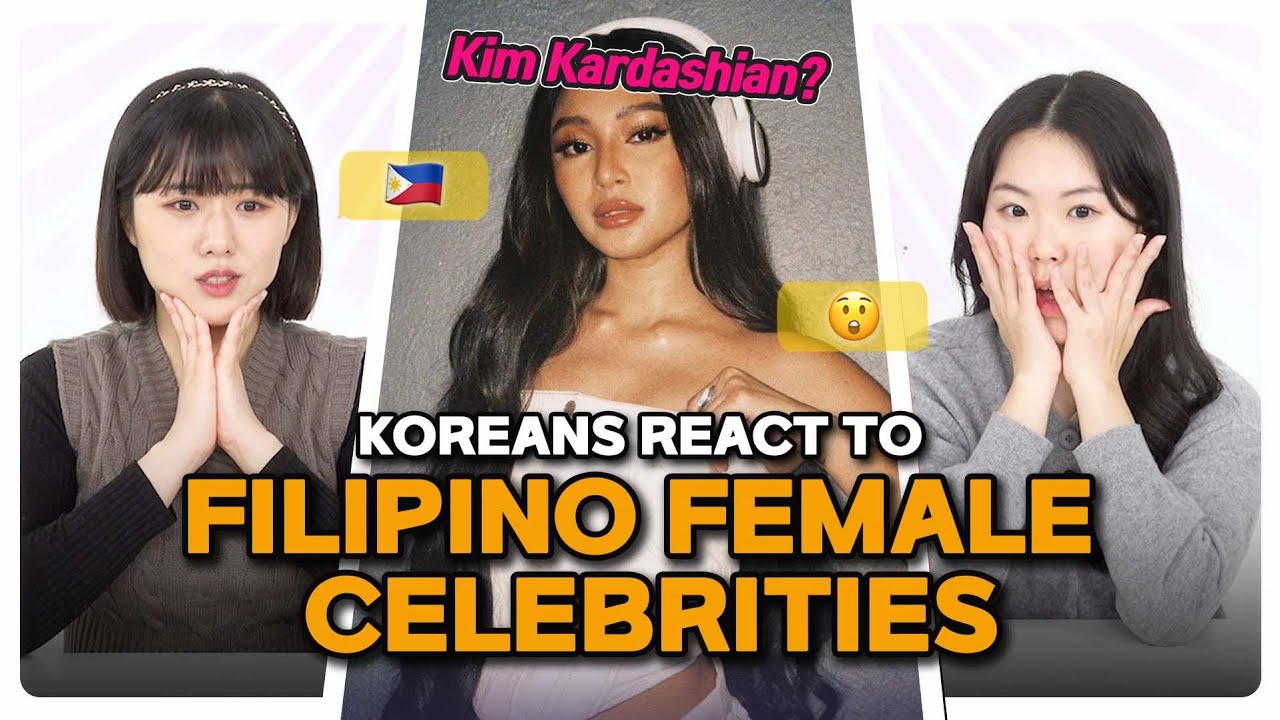 🇵🇭Koreans React to Filipino Celebrities🇰🇷 | Liza Soberano, Nadine Lustre, Julia Barretto, and more!