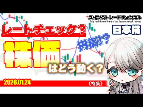 01/24 【特集】レートチェックとは？株価はどうなる？