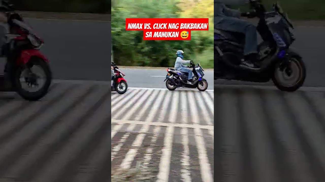 NMAX VS. CLICK NAG WASWASAN😅