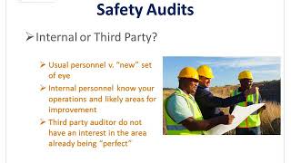 Internal and Third Party Audits   MSHA   Aug 2017